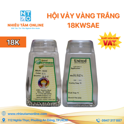 Hội Vảy Vàng Trắng 18KWSAE
