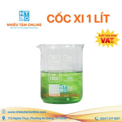 ​Cốc Thủy Tinh Đức 1000ml
