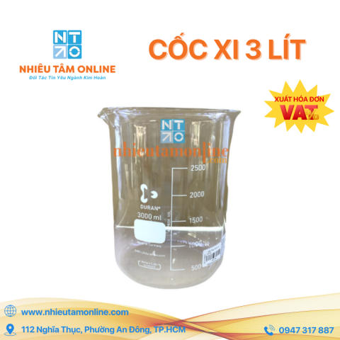 Cốc Thủy Tinh Đức 3000ml