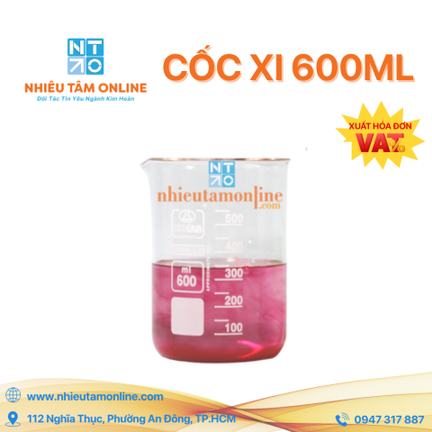 ​Cốc Thủy Tinh Đức 600ml