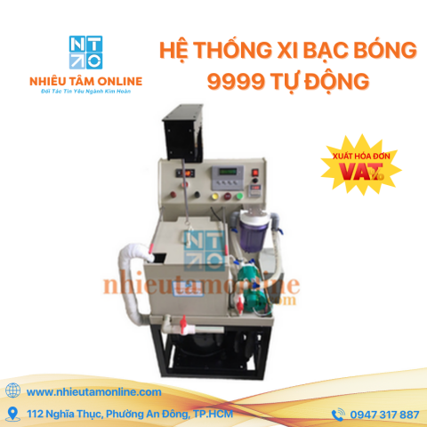 Hệ Thống Xi Bạc Bóng 9999 Tự Động