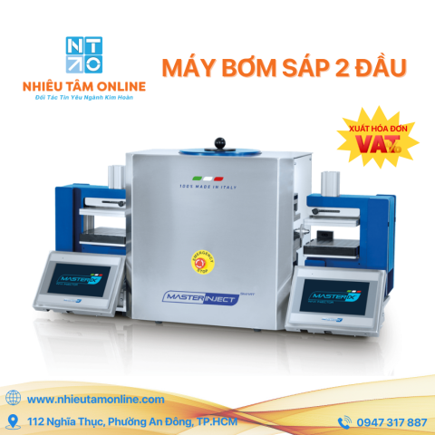 Máy Bơm Sáp 2 Đầu