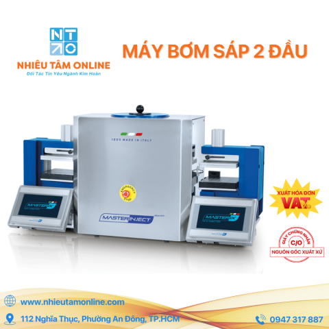 Máy Bơm Sáp 2 Đầu