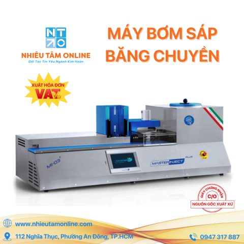 Máy Bơm Sáp Băng Chuyền
