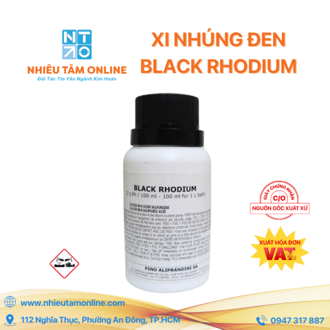 Xi Nhúng Đen - Black Rhodium