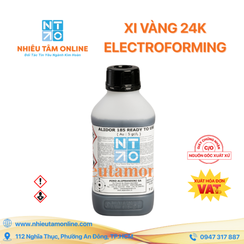 Xi Vàng 24K Electroforming