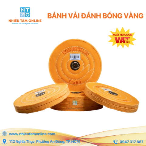 Bánh Vải Đánh Bóng Vàng