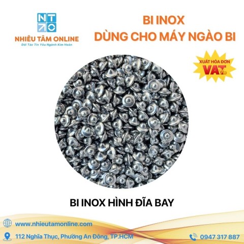 Bi ngào Inox hình đĩa bay