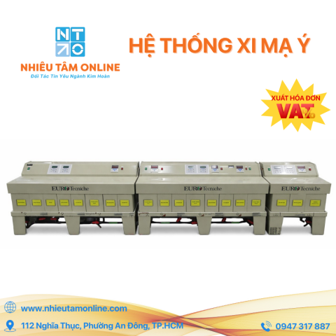 ​Hệ Thống Xi Tự Động Nhiều Bể Ý