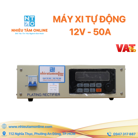 Máy xi tự động 12V - 50A