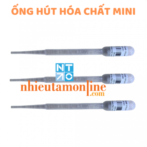Ống hút hóa chất mini