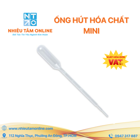 Ống Hút Hóa Chất Mini