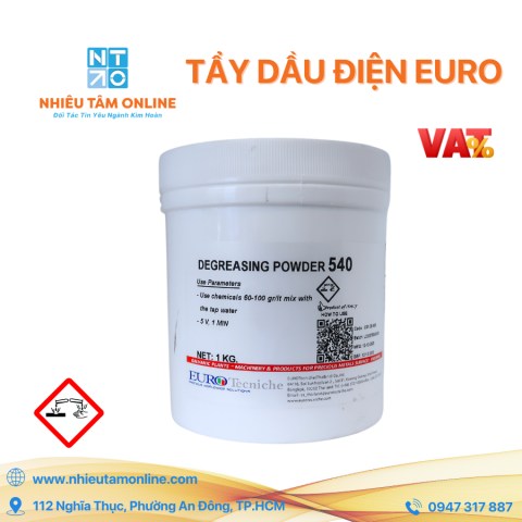 Tẩy dầu điện Euro