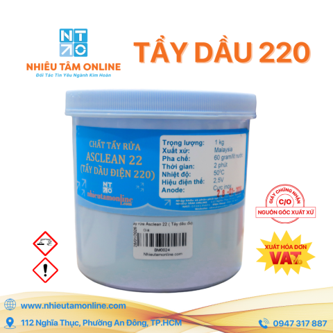 ​Tẩy Dầu Điện 220