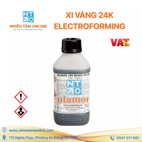 Xi Vàng 24K Electroforming