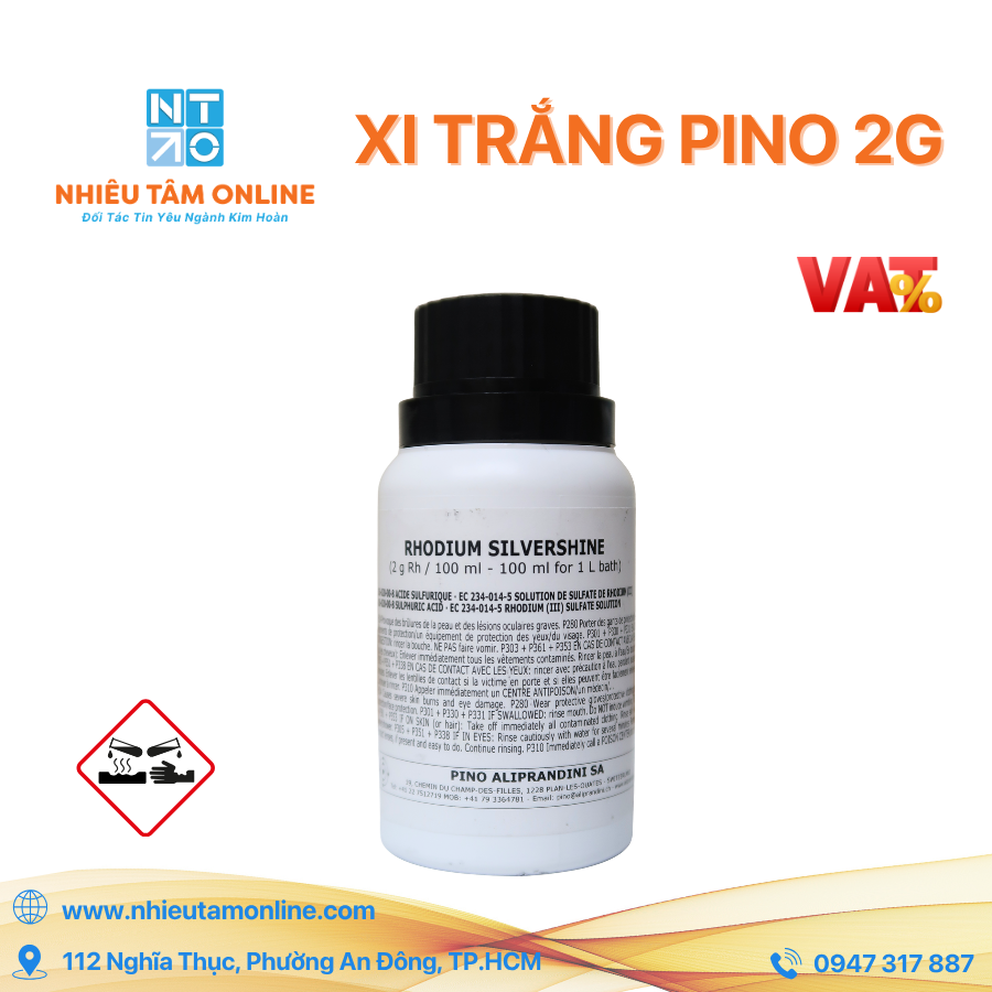 Xi Trắng PINO 2G