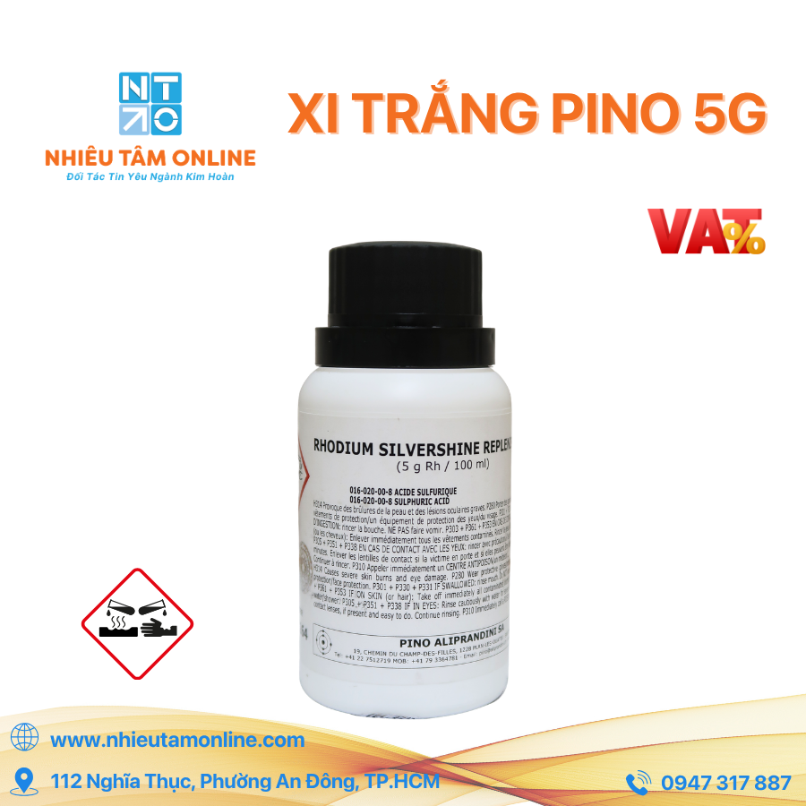 Xi Trắng PINO 5G