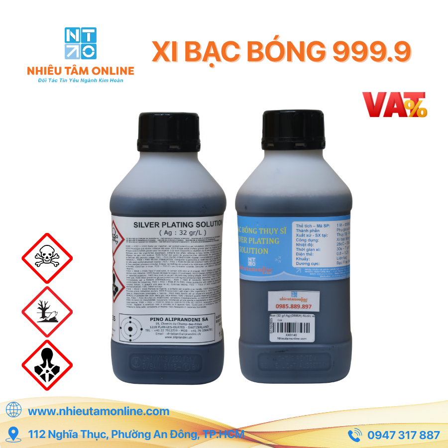 Xi Bạc bóng 999.9